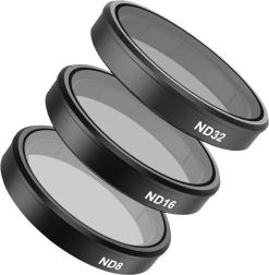 Set filters cpl en nd8/16/32 TELESIN voor DJI ACTION 5 PRO / ACTION 4 / ACTION 3