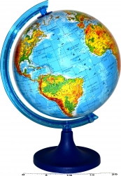 Globe géographique 25 cm