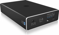 Boîtier RAID externe pro 2× 2,5" SATA SSD/HDD avec USB‑C 3.2 Gen 2