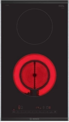 Glaskeramische Domino-kookplaat met DirectSelect en PowerBoost