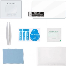 Gehärtetes Glas für Display und Objektiv für DJI Pocket 3 von Sunnylife (2+2)