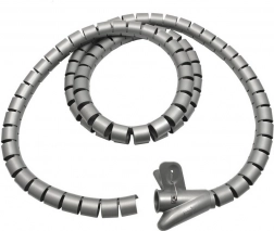 Maclean Cable Organizer Silver