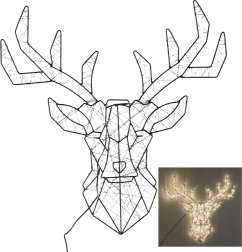 LED hertenversiering