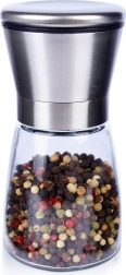 Glas-Handmühle für Salz und Pfeffer 13,5 cm