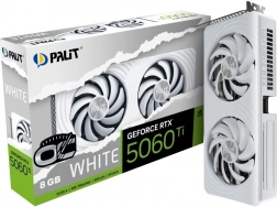 Videokaart PALIT GeForce RTX 5060 Ti White OC 8GB