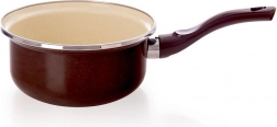 Enamel Saucepan Brown 16 cm, 1 l