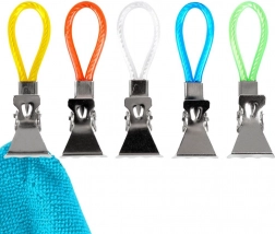 Clips für Hand- und Geschirrtücher – Set mit 5 Stück