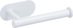 Porte-papier toilette autocollant blanc