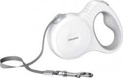 Petsuper Automatic Retractable Dog Leash, 5 m, White
