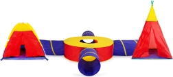 Set de tentes pour enfants 7-en-1 avec 4 tunnels IPLAY