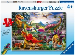 Ravensburger puzzle T‑Rex Terror 35 pieces