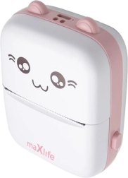 Maxlife pocket thermal printer Bluetooth pink