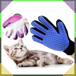 Massage- und Fellpflege-Handschuh für Hunde und Katzen