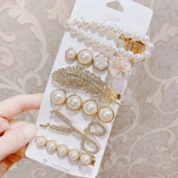 Satz Haarspangen - 6 Stück