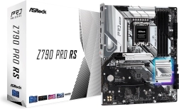 Platte ASRock Z790 PRO RS-moederbord met ondersteuning voor DDR5 en HDMI/DP
