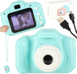 Kinder-Digitalkamera Mini HD 2,0" – Mintgrün