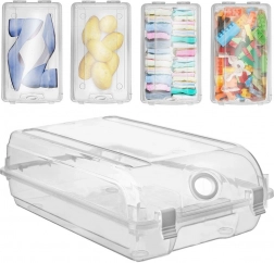 Verschließbare transparente Schuhbox 33 × 19 × 10 cm