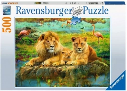 Ravensburger Puzzle Lions in the Savannah 500 Pieces