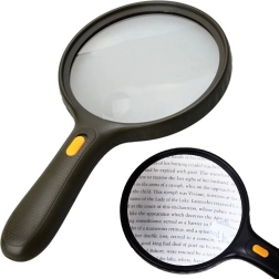 Handlupe mit Beleuchtung