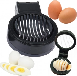 egg slicer with wires for even slices