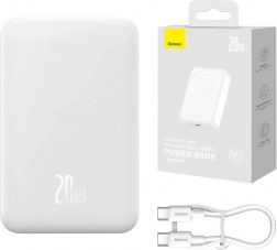 Baseus Magnetic Mini Powerbank 20000mAh White