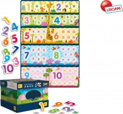 Montessori Tast-Zahlen-Spiel