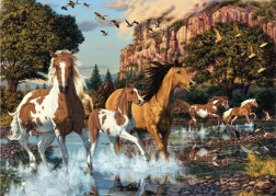 Puzzle Hidden Horses 1000 Pieces – Secret Collection