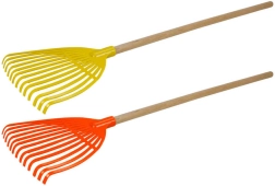 Garden rake for children with wooden handle Lena