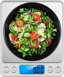 Balance de cuisine numérique 500 g avec précision 0,01 g RUHHY