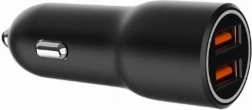 Dual USB-A Auto Ladegerät QC3.0 36W schwarz