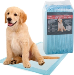 Training pads for dogs 60 × 90 cm, 20 pcs