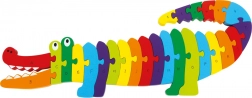 Wooden Crocodile Puzzle – Learning Alphabet Letters