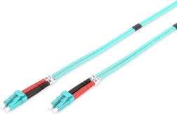 Patchkabel optisch LC–LC MM OM3 Duplex LSOH 2 m DIGITUS