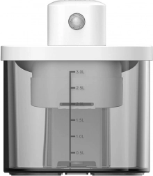 Dogness D12 smart fountain with motion sensor for dogs and cats, white