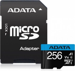 Carte mémoire microSD Premier 256 Go avec adaptateur