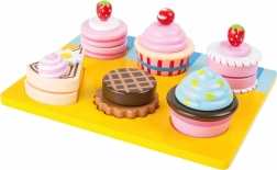 Small Foot wooden sweet cupcakes set