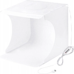 schattenfreies Fotostudio-Pavillon PULUZ 23 cm mit LED-Beleuchtung