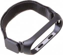 Bracelet magnétique pour Xiaomi Mi Band 3 / Xiaomi Mi Band 4 - noir