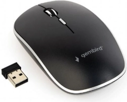 Wireless optical mouse black