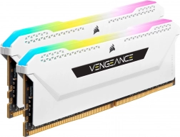 Mémoire DDR4 Vengeance RGB PRO SL 32 Go/3200 (2×16 Go) blanche