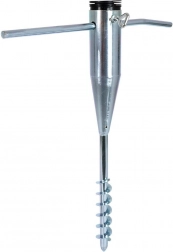 Metall-Schraubständer für Garten- und Strandsonnenschirm 57 cm