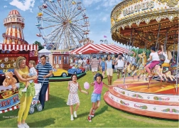 Ravensburger Puzzle Vintage Fairground Fun, 1000 pieces