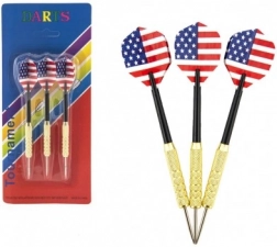 Metalen darts 15 cm, set van 3 stuks