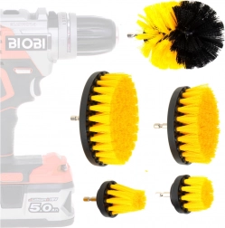 Vielseitige Bohrmaschinenaufsätze zum Reinigen, Satz 5 Stücke