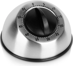 Mechanischer Küchenwecker aus Edelstahl