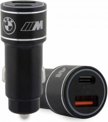 20W PD-QC 3.0 Schnelllade-Autoladegerät schwarz