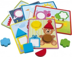 Wooden Shape Sorter DETOA for children from 2 years