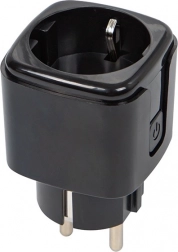 Intelligente WiFi-Steckdose TUYA V3 schwarz