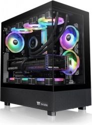 Computer Case View 270 with Glass Side Panel and CT140 Fan - Black