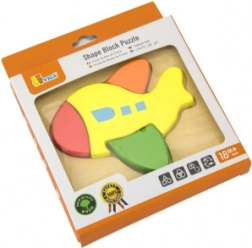 Viga Wooden Mini Puzzle Airplane